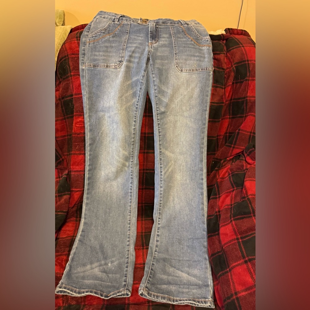 Almost Famous Light Blue Flare Jeans